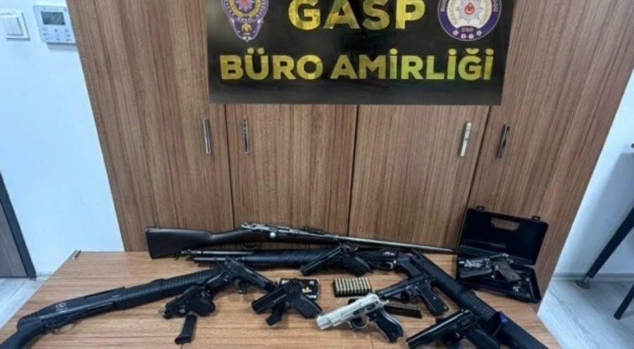 Bursa'da silah operasyonu yapıldı!