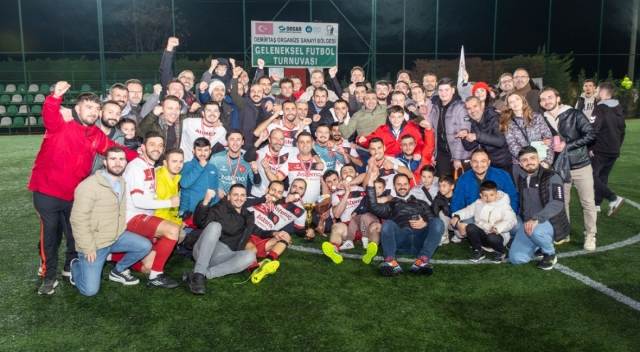 DOSAB-DOSABSİAD Futbol Turnuvası'nda kupalar sahiplerini buldu