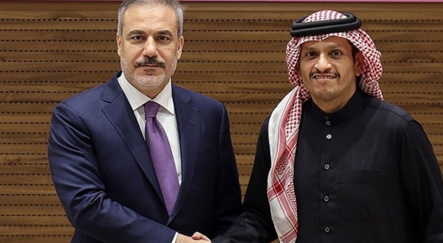 Dışişleri Bakanı Fidan, Katarlı mevkidaşı Al Sani ile görüştü