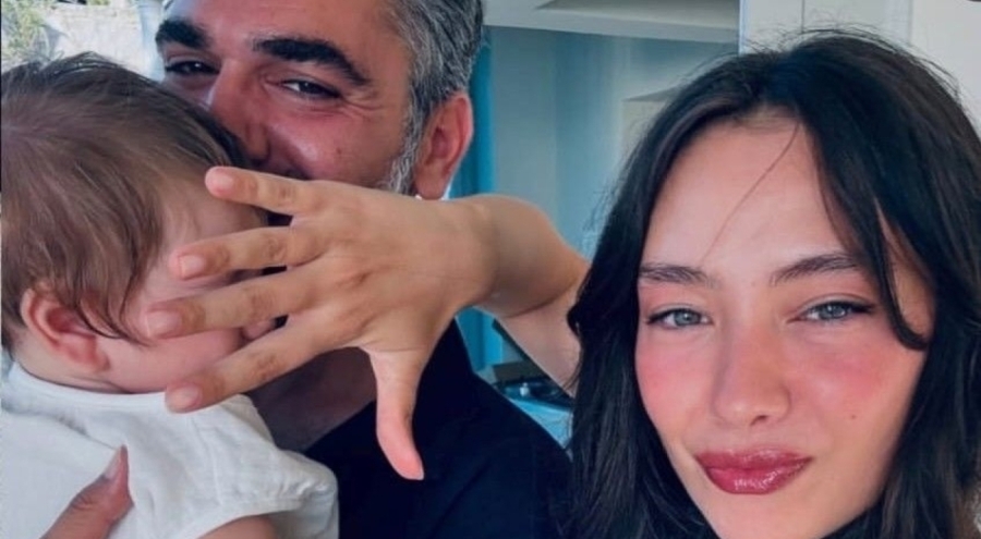 Neslihan Atagül'den eşi Kadir Doğulu ve Oğlu Aziz'le pazar keyfi paylaşımı