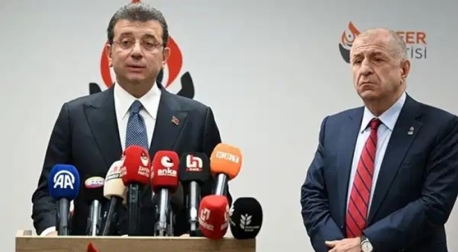 İmamoğlu'ndan Ümit Özdağ'a teşekkür