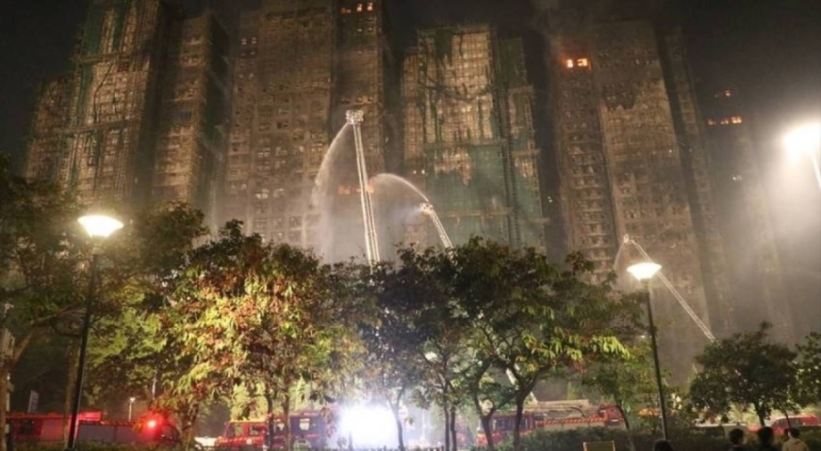 159 kişinin öldüğü Hong Kong'daki yangın felaketinin perde arkası ortaya çıktı