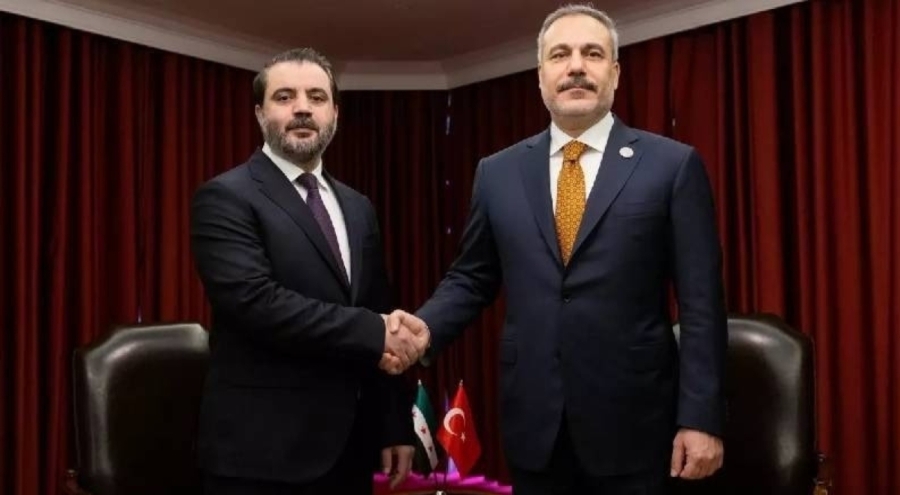 Bakan Fidan, Suriyeli mevkidaşı Şeybani ile görüştü