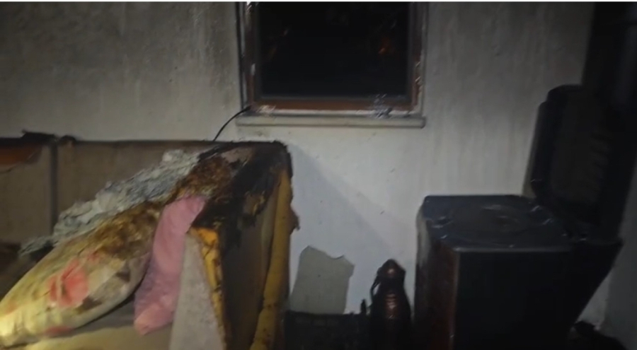 Karabük'te villanın müştemilatında çıkan yangın söndürüldü