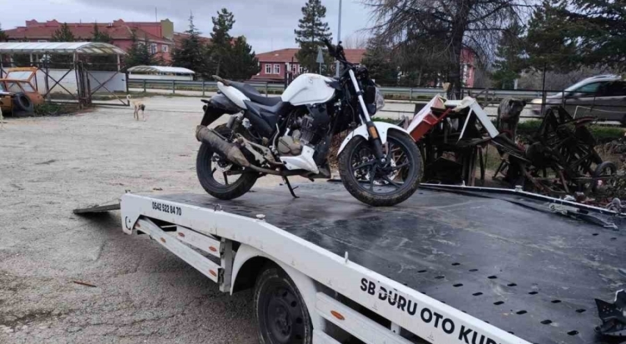 Çocukların motosiklet yolculuğu acı bitti: 1 ölü, 1 yaralı
