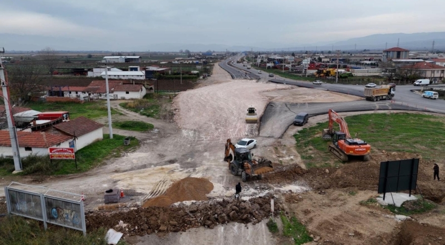 Yenişehir'in giriş-çıkışlarında büyük dönüşüm