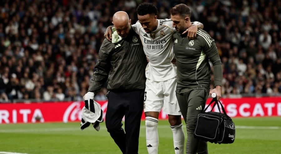 Real Madrid'de şok sakatlık! Militao'nun kabusu bitmek bilmiyor