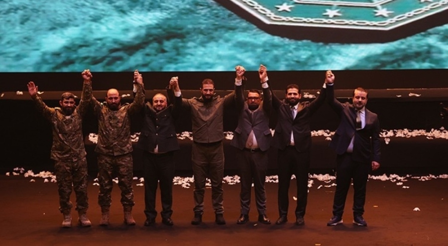 Suriye'de birinci yıl kutlamalarında Ahmed Şara'dan 'yeni Suriye' mesajı