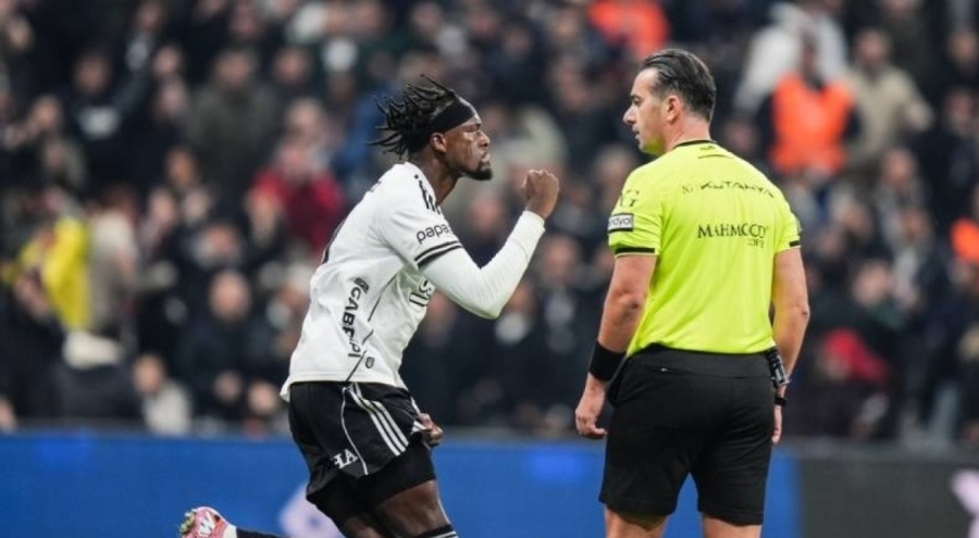 Beşiktaş'tan hakem tepkisi