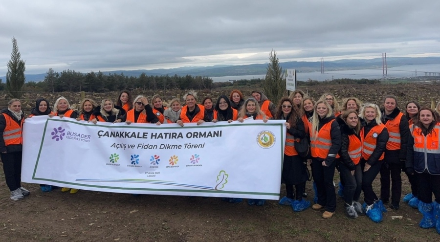 BUSADER'den örnek çevre duyarlılığı: 6 ayda 5 orman 50 bin fidan hedefi