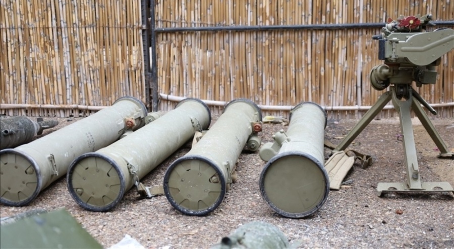 Suriye'de çok sayıda tanksavar füzesi ele geçirildi