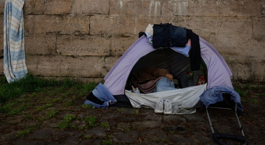 İngiltere'de evsizlerin sayısında rekor kıran artış yaşanıyor