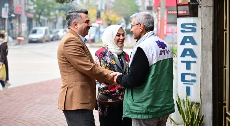 Yıldırım Belediye Başkanı Yılmaz'dan komşu ziyareti