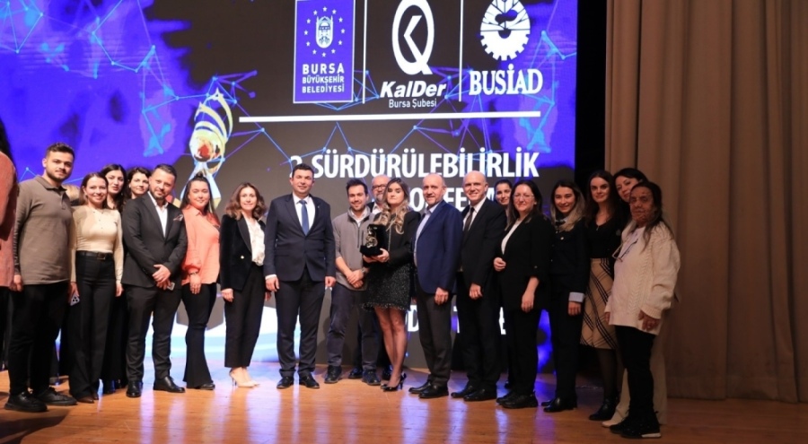 Bursa'da sürdürülebilirlik ödülleri sahiplerini buldu