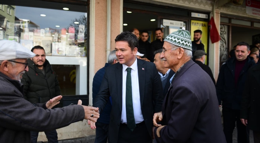 Osmangazi Belediye Başkanı Aydın Çiftehavuzlar'da vatandaşlarla buluştu