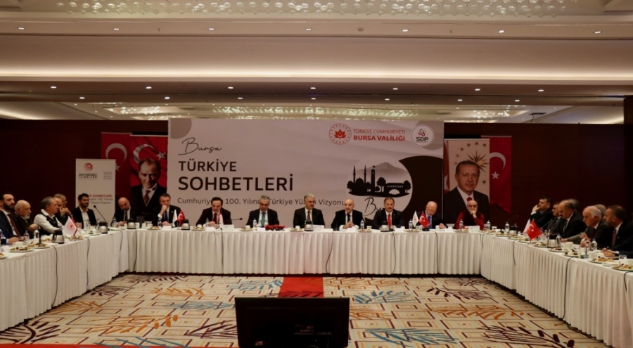 Bursa'da 'Türkiye Sohbetleri' toplantısı düzenlendi