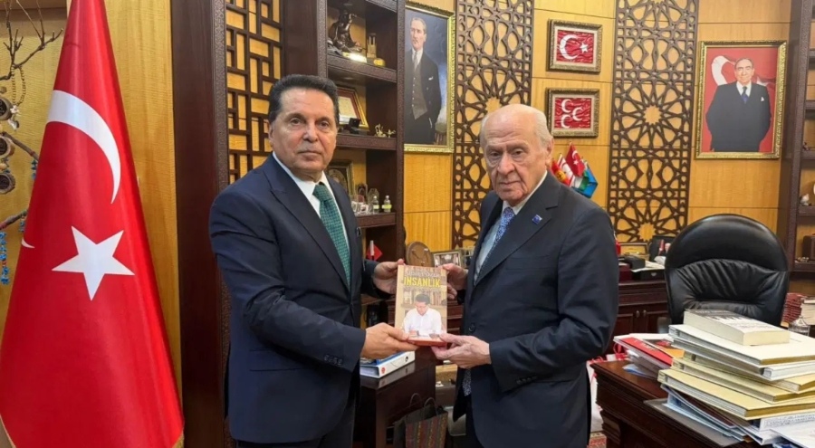 Ahmet Özer, Devlet Bahçeli'yi ziyaret etti