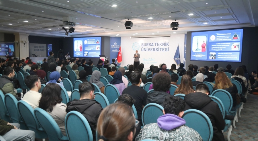 Bursa Teknik Üniversitesi'nde "5 Dakikada TEKNOFEST" heyecanı