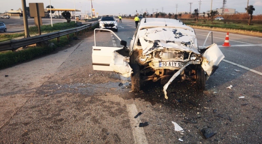Bursa'da trafik kazası can aldı! 15 yaşındaki çocuk öldü