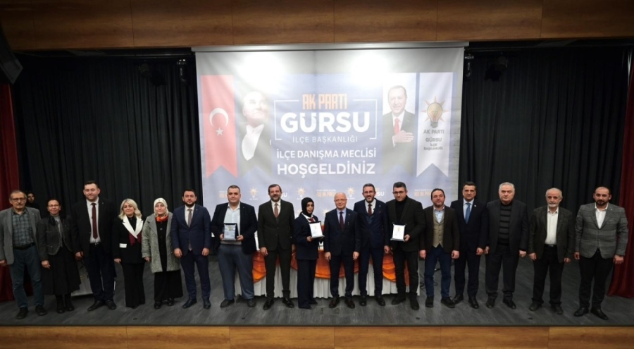 AK Parti Gürsu İlçe Danışma Meclisi Toplantısı yapıldı