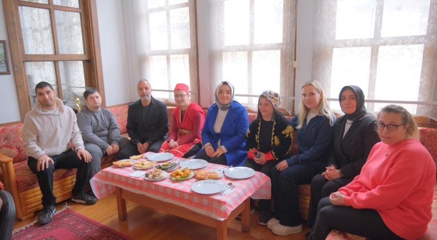 Engelli öğrenciler unutulmaz bir gün yaşadı