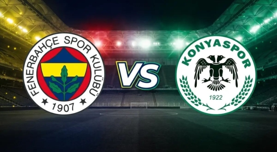 Süper Lig 16. hafta mücadelesi: Fenerbahçe 0-0 Konyaspor