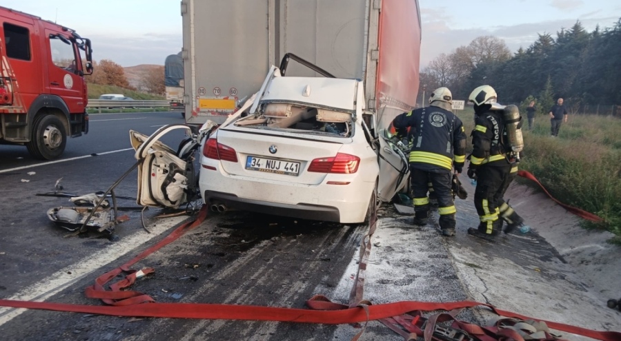 Tırın altına giren 18 yaşındaki sürücü yaşamını yitirdi