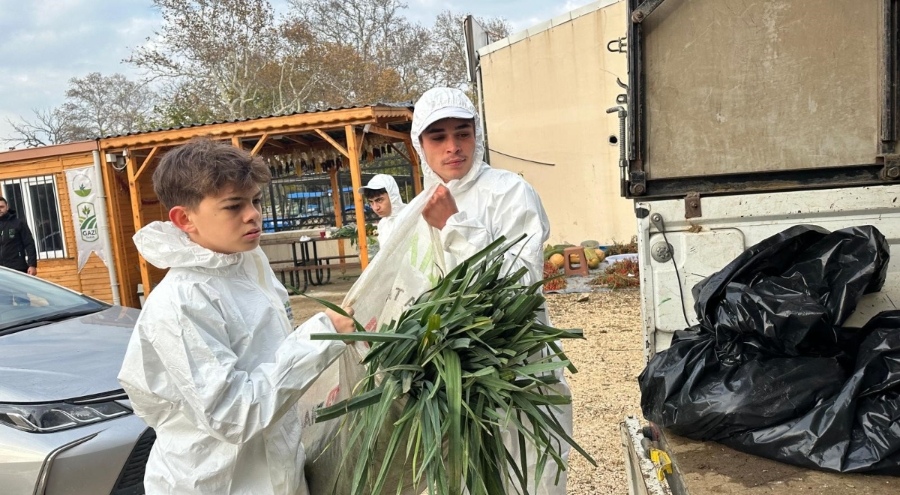 Bursa'da ata tohumundan ilaç kullanılmadan üretiliyor, Osmangazi Kent Lokantası'ndaki yemeklerde kullanılıyor
