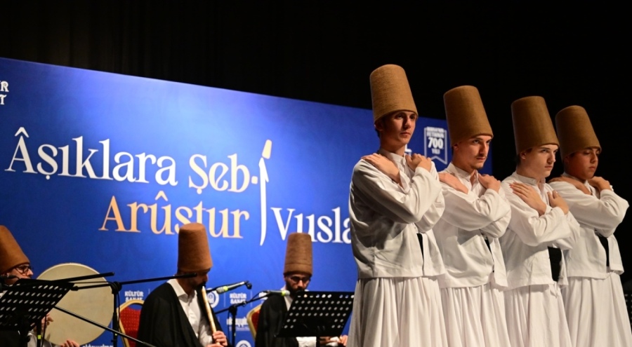 Yıldırım Belediyesi'nden Mevlana'ya vefa gecesi