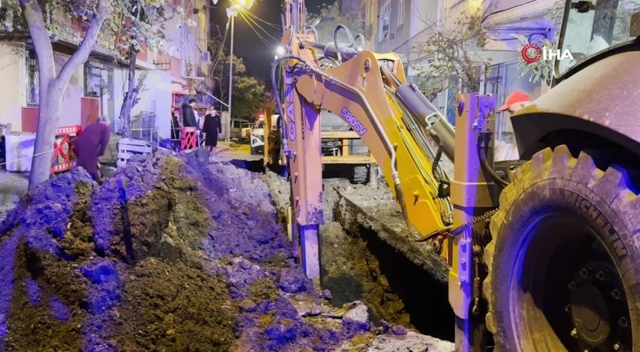 İstanbul'da İSKİ çalışmasında göçük: 1 yaralı