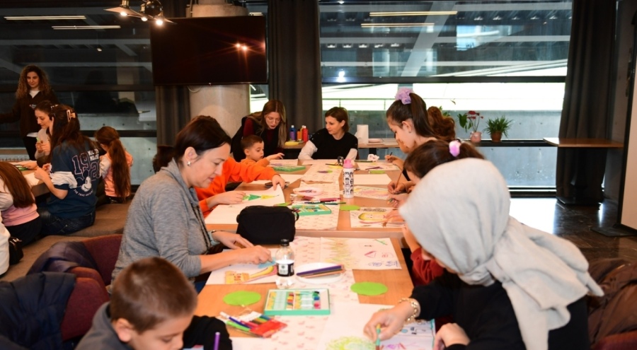 Osmangazi'de miniklerin hayalleri renklerle buluştu