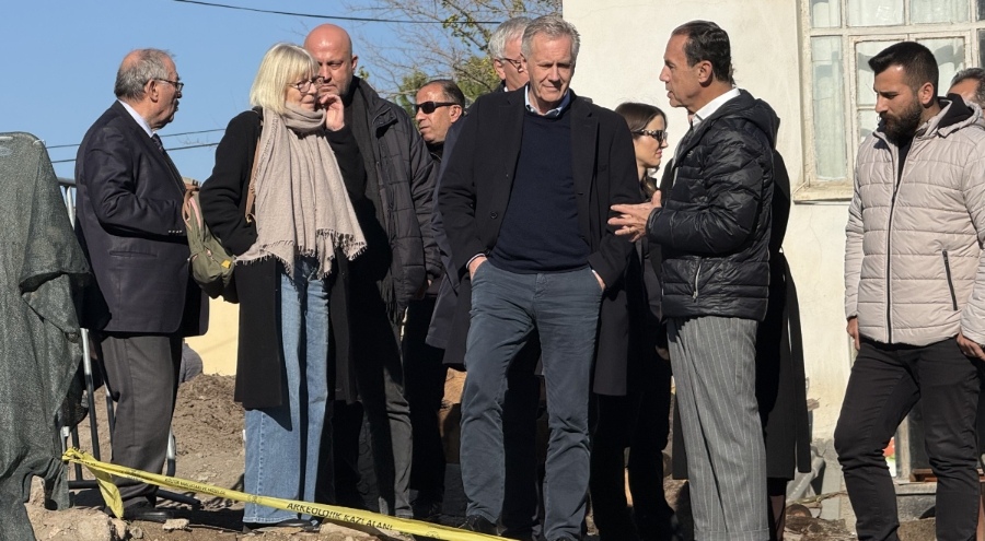 Eski Alman Cumhurbaşkanı İznik'in tarihine hayran kaldı