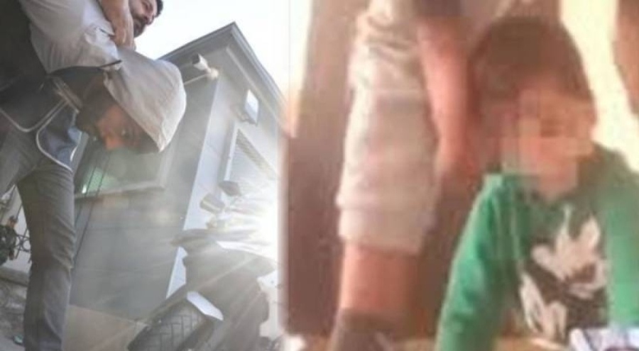 Çocuğunun boğazına bıçak dayayan baba, "ev hapsi" tedbiriyle tahliye edildi!