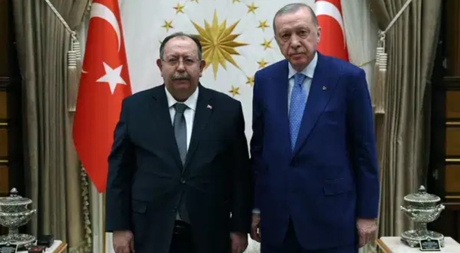 Erdoğan, YSK Başkanı Ahmet Yener'i kabul etti