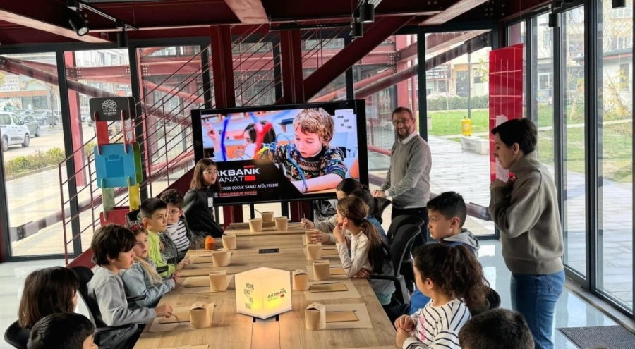 Nilüfer'de çocuklar sanatla buluştu