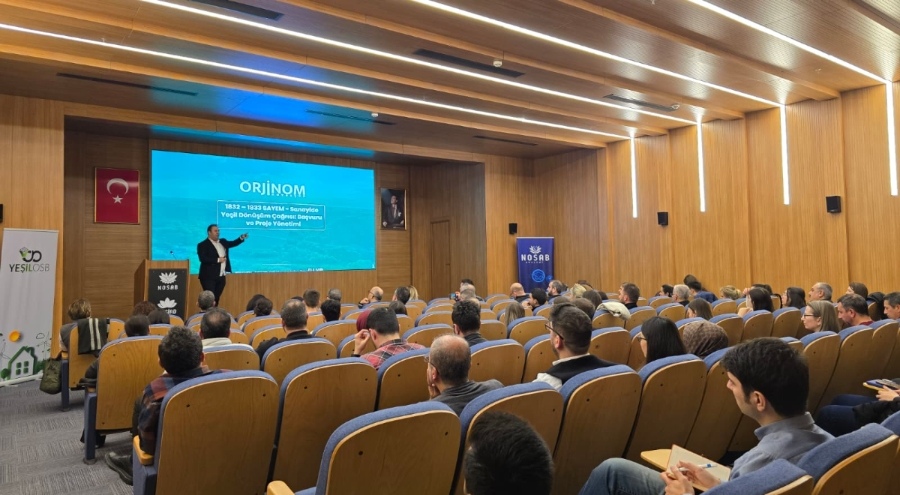 NOSAB'dan sanayiciye yeşil dönüşüm bilinci