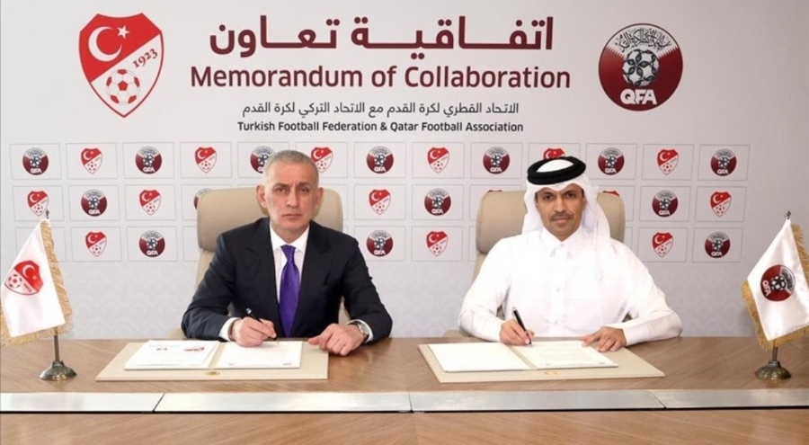TFF, Katar Futbol Federasyonu arasında iş birliği
