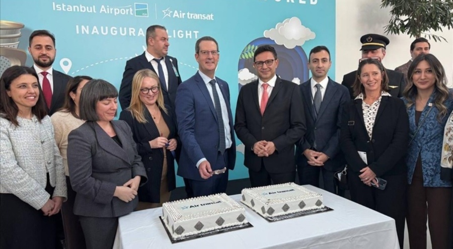 Air Transat'tan İstanbul Havalimanı'na ilk uçuş