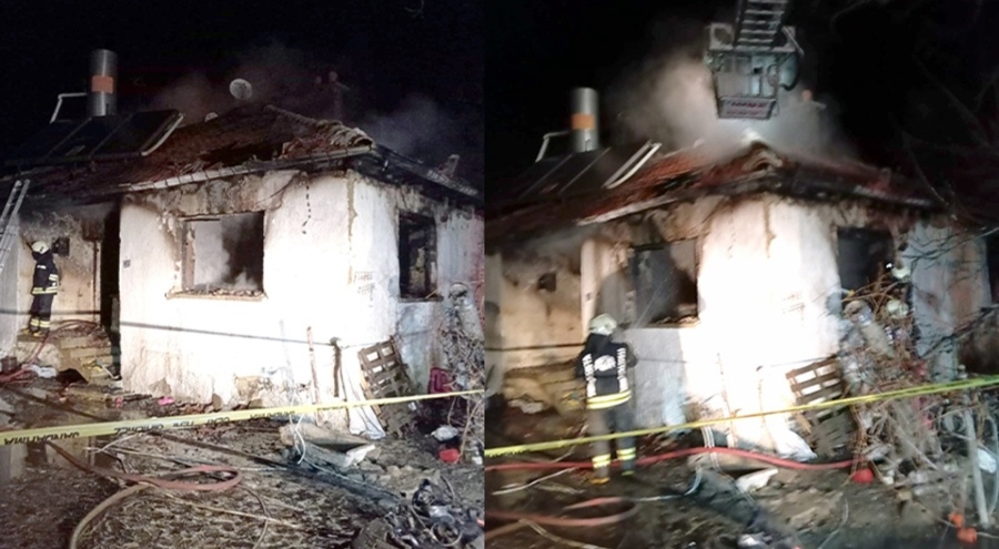 Konya'da yangın faciası: Annesini kurtarmak isterken hayatını kaybetti