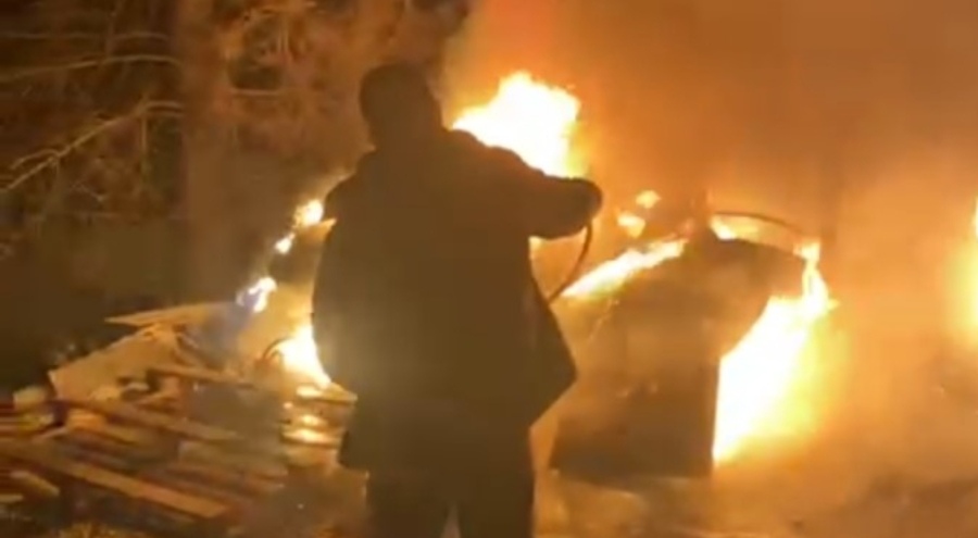 Bursa'da küllükte unutulan sigara yangına neden oldu!