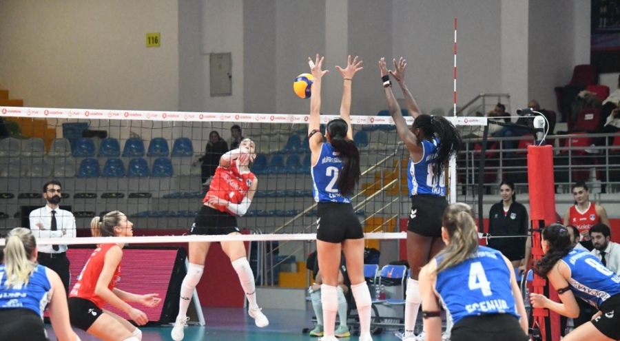 Nilüfer Belediyespor Eker, Bahçelievler Belediye Spor Kulübü'nü mağlup etti