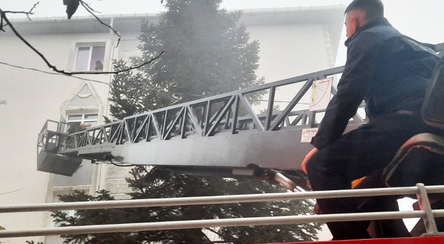 Tekirdağ'da açık unutulan tüp panik yarattı