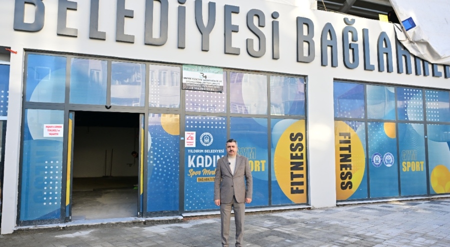 Yıldırım Belediyesi'nden kadınlara yeni spor merkezi