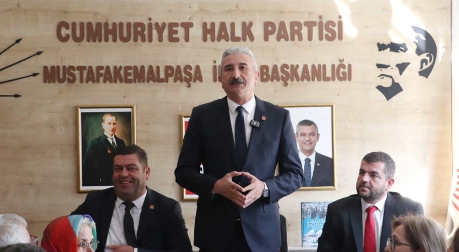 CHP Bursa İl Başkanı Yeşiltaş'tan Mustafakemalpaşa'da seçim mesajı