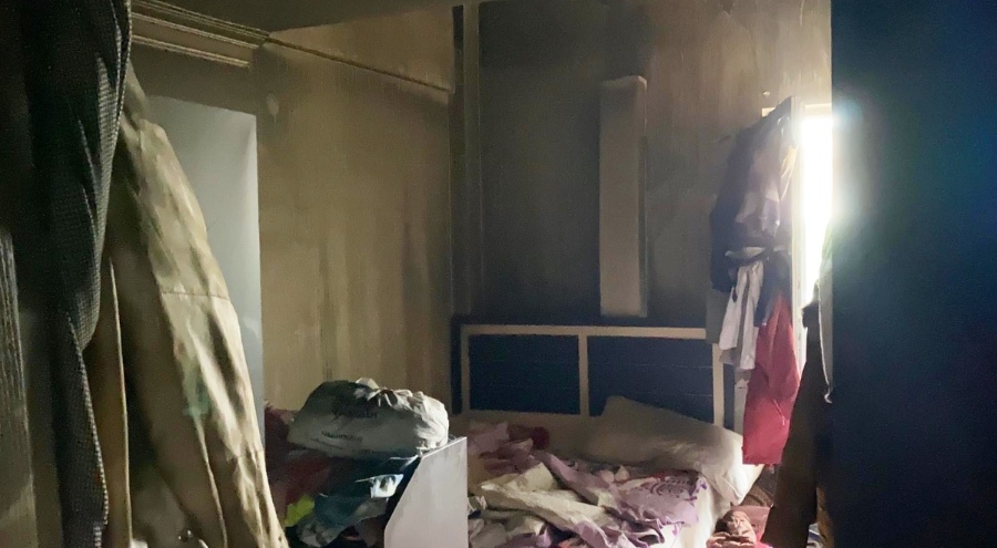 Bursa Heykel'deki iş hanında korkutan yangın