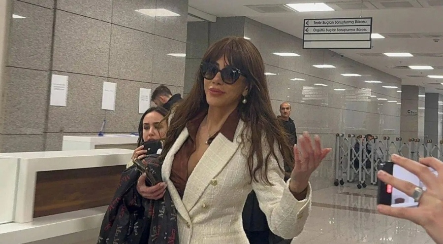 Tutuklanan spiker Ela Rümeysa Cebeci adliyeye getirildi