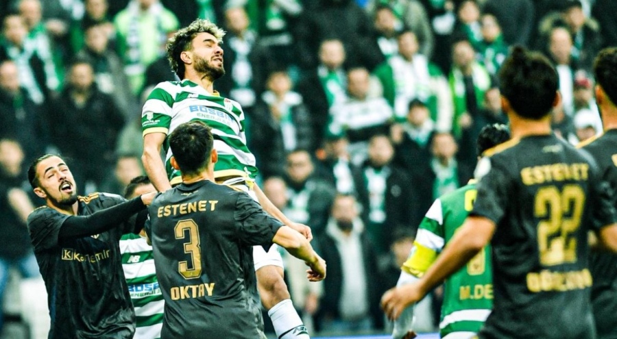 Bursaspor liderliğini korudu!