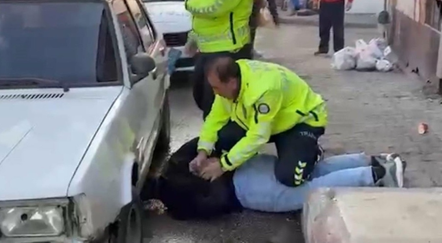 Ehliyetsiz sürücü ortalığı birbirine kattı!