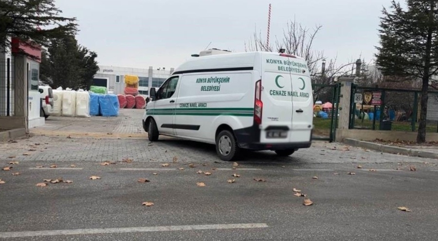 Sanayi bölgesinde forkliftin altında kalan bir işçi can verdi!