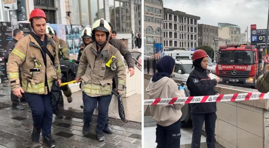 Şişhane metro istasyonunda intihar